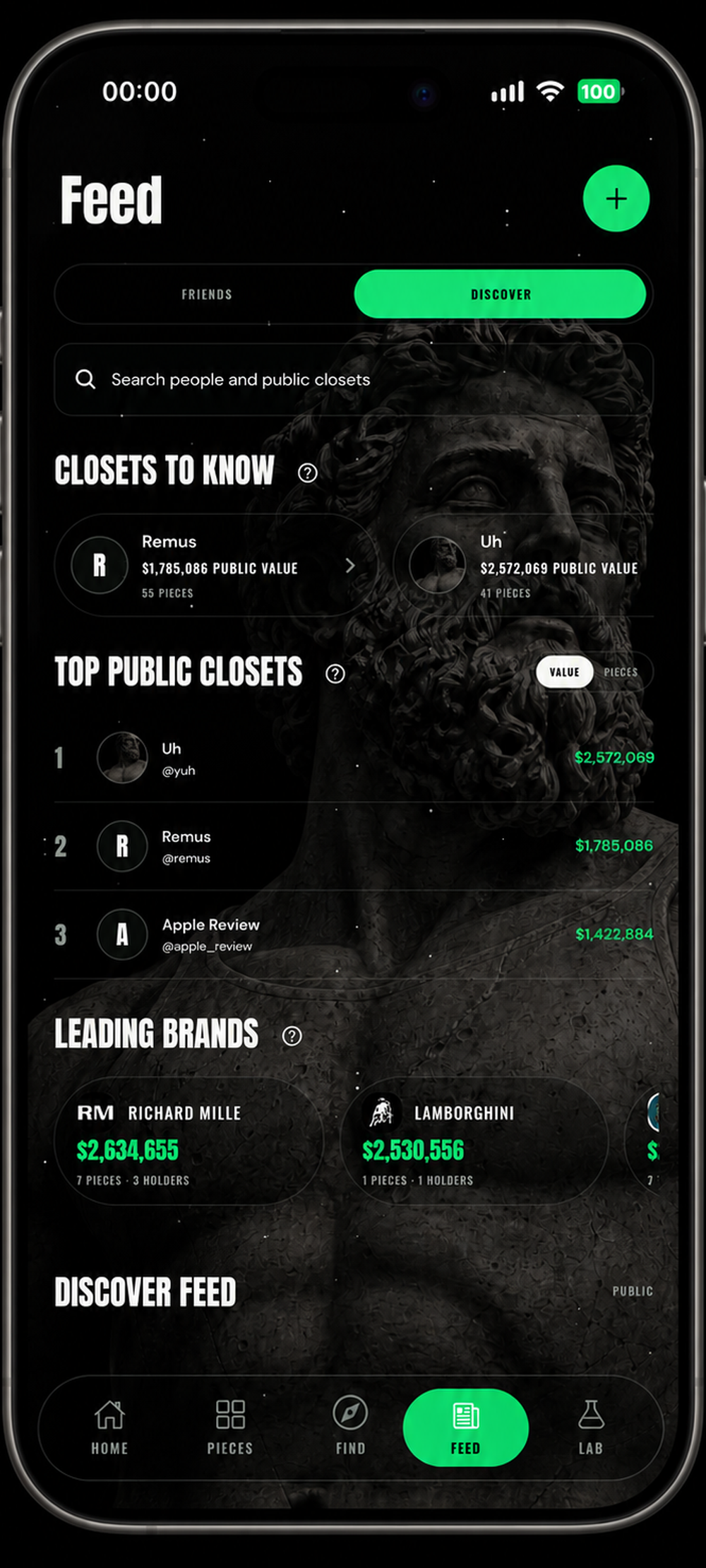Pieces collector feed